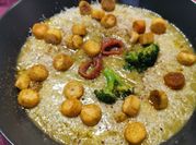 Una foto di broccolo siciliano