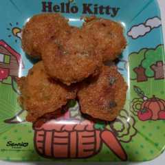 A picture of Perkedel Ayam.