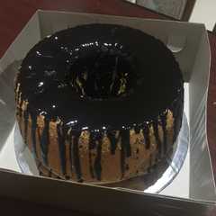 รูปของ Chocolate ganache sederhana