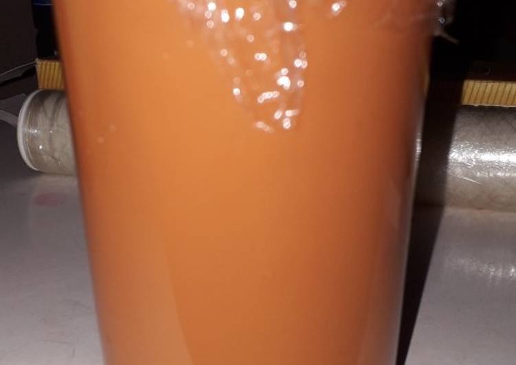 Recipe of Super Quick Homemade Carrot juice 2