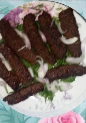 صورة لوصفة كفته بالفحم في الفرن