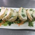 Pechuga de Pollo Rellena de Espinaca Cremosa