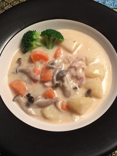 A picture of Cream stew.
