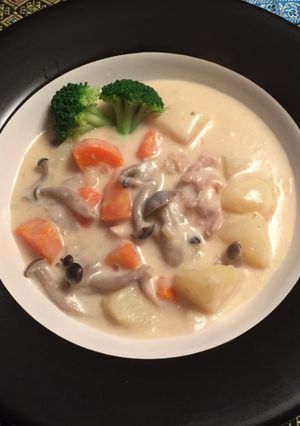 A picture of Cream stew.