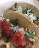 Tacos de setas estilo carnitas