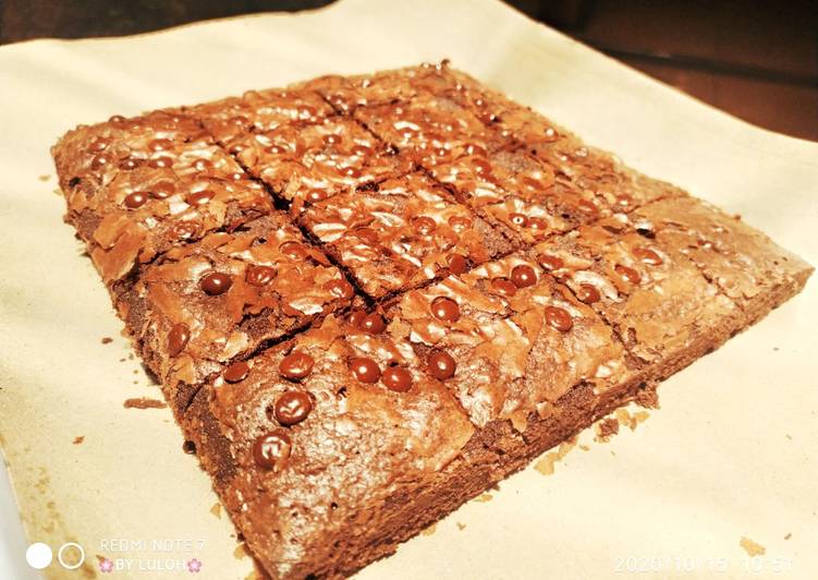 Cara Gampang Membuat Fudgy brownies yang Lezat Sekali