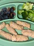 Mpasi Bakso daging sapi pake nasi (ide finger food)