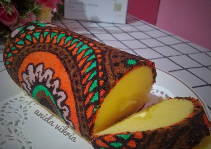 Bolu Gulung Kukus Motif