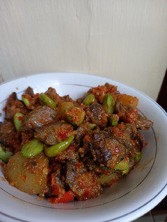 Foto resep Sambal Goreng Ati ampela pete
