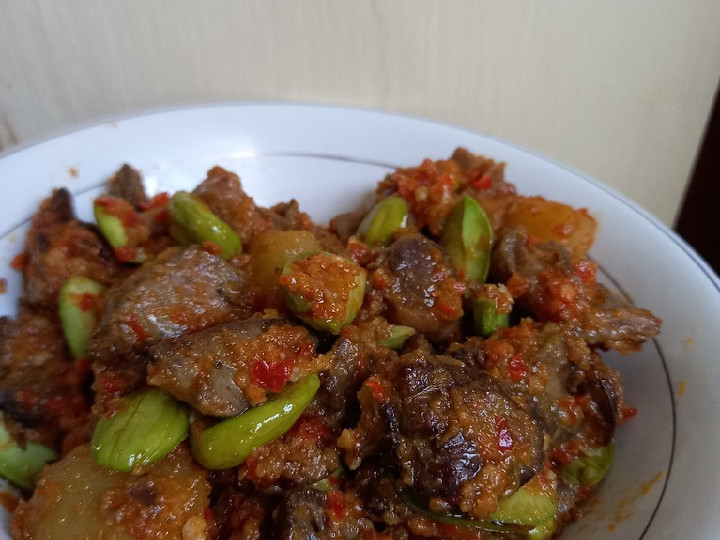 Resep Sambal Goreng Ati ampela pete yang Sempurna