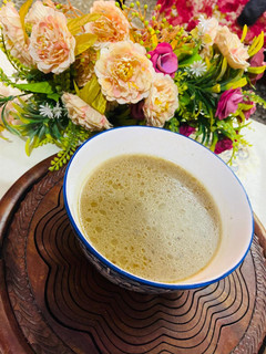 A picture of Mutton yakhni soup.
