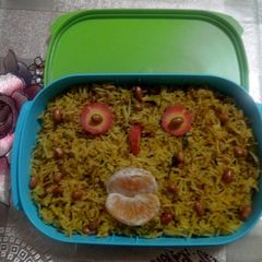 A picture of Lemon rice.