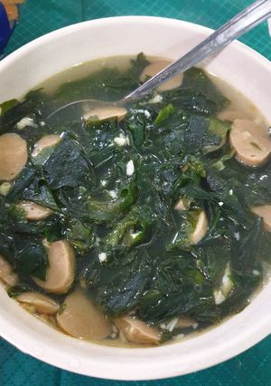 Foto resep Sup Rumput Laut Baso