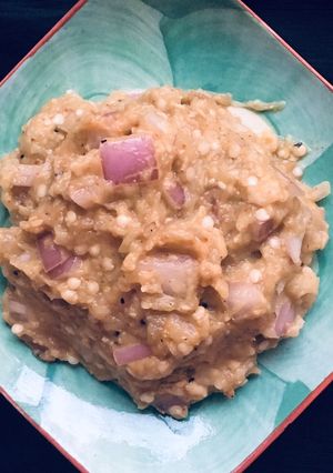A picture of Baingan (Eggplant) Bharta.