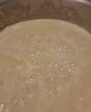 Parsnip, lentil and cream soup