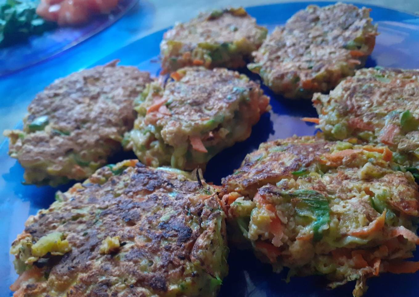 Torrejas de zapallito y zanahoria saludables🥕🌱