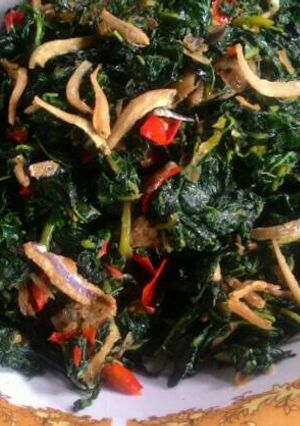 Foto resep Tumis daun pepaya gak pahit looo