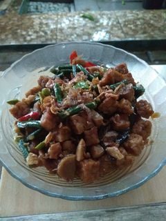 Foto resep Tumis Tempe Kacang Panjang