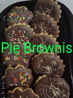 Foto resep Pie brownis