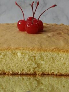 Foto resep Vanilla Sponge Cake