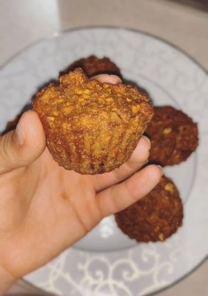 Φωτογραφία της συνταγής Muffins καρότου χωρίς ζάχαρη με αλεύρι καρύδας
