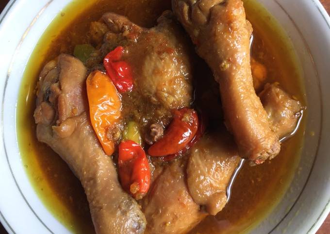 Resep Ayam rujak / Rujak ayam Anti Gagal