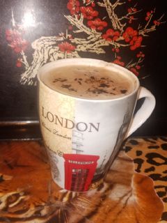 صورة لوصفة قهوه باللبن ☕☕