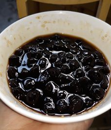 bánh trà sữa trân châu đường đen