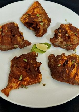 A picture of Pomfret Fish Fry.