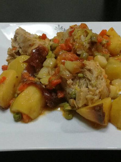 Una foto de Salpicón de cochinillo