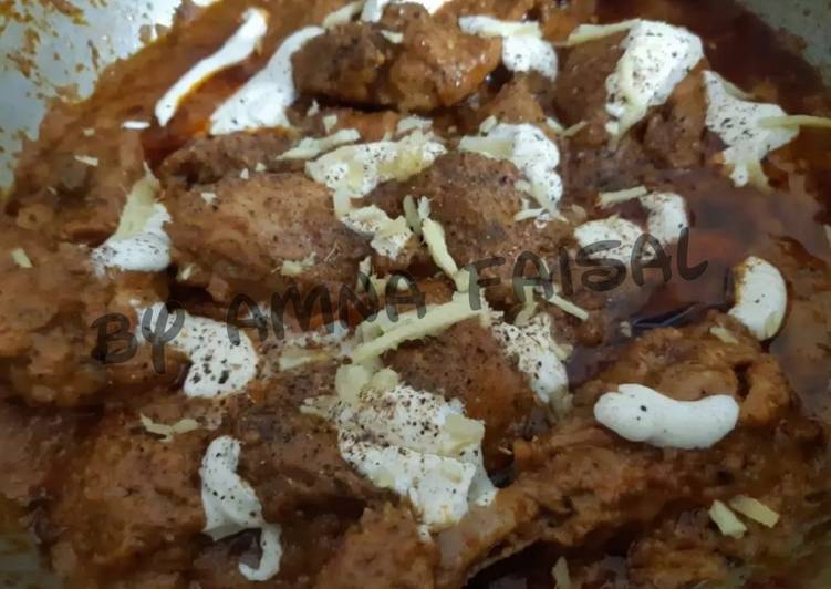 Step-by-Step Guide to Prepare Favorite Chicken creamy red karhai