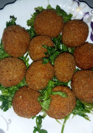 صورة لوصفة كفته فراخ مقليه
