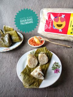 Foto resep Sate ikan kukus bihun khas palembang
