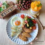 氣炸雞翼佐薯條&蔬菜(15分鐘上菜)