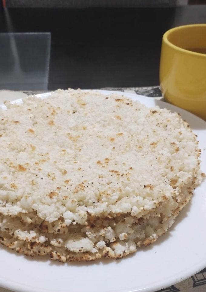 Una foto de Mbejú receta de la abuela (torta aplastada)