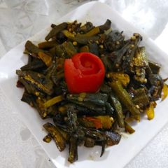 A picture of Masala Bhindi.