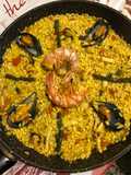 Paella de marisco
