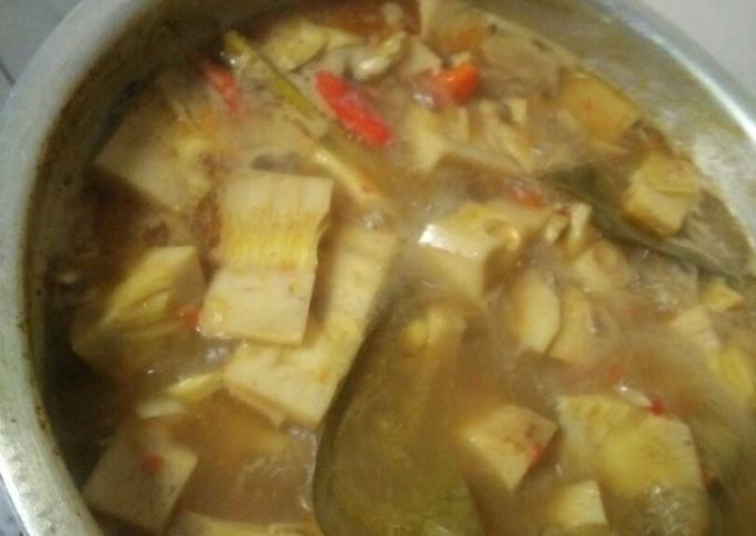 Resep Sayur Nangka Dengan Tetelan Oleh Siti Fajar Wulandari Cookpad