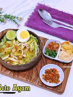 Foto resep Soto Ayam Lengkap