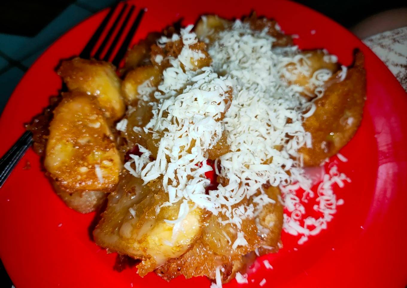 Pisang goreng krispi