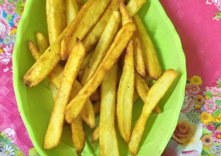 Steps to Prepare Appetizing French fries