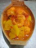 แกงส้มกุ้งสับปะรด
