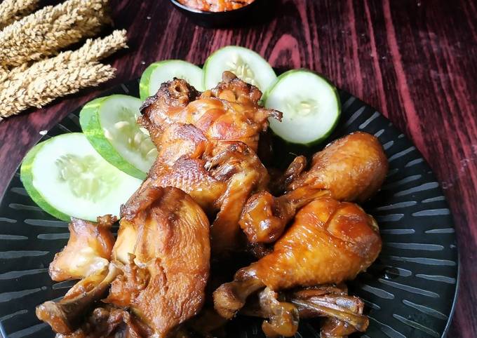 Resep Ayam Bacem Tulang Lunak Anti Gagal