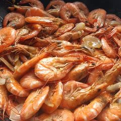 A picture of Buttered shrimps 🤤.
