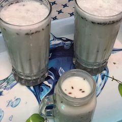 A picture of Masala lassi.