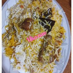 A picture of Beef Biryani.