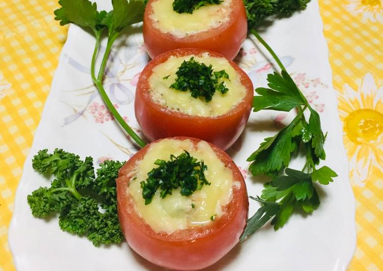 Tomates Rellenos al horno!