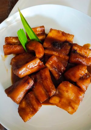 Foto resep Singkong Rebus Lumer Gula aren