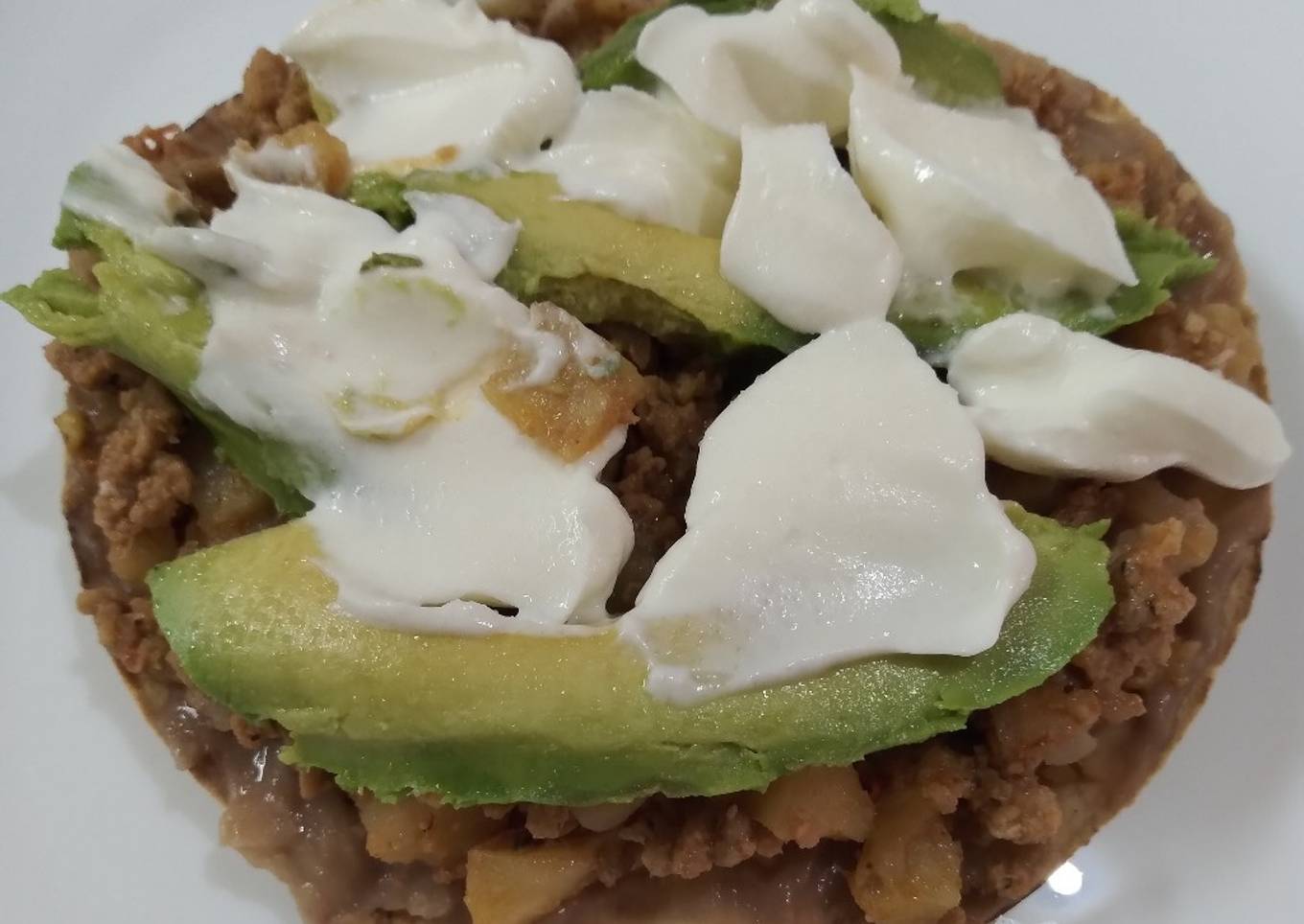 Picadillo con papa