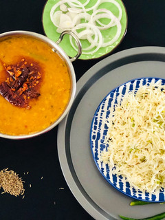 A picture of Dal Tadka.